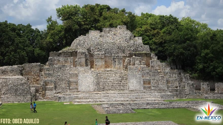 Ruinas Mayas de Edzna en Campeche