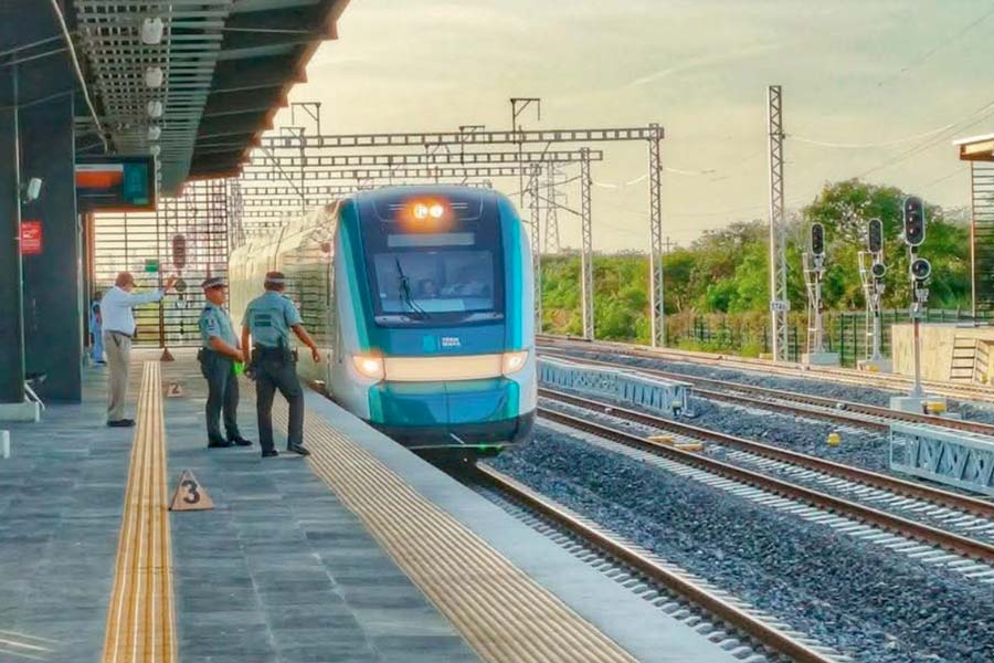 Estación del Tren Maya en Cancún
