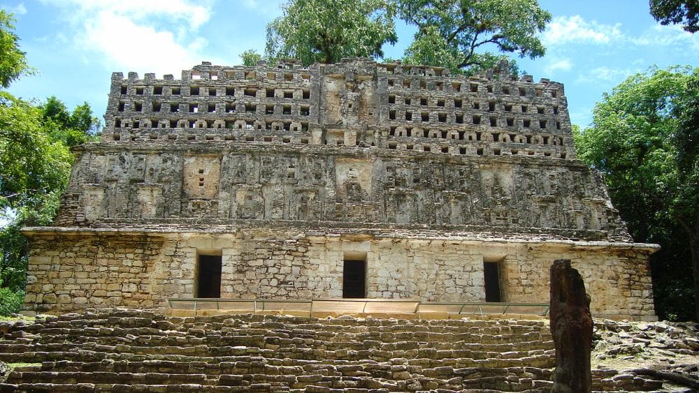 Ruinas Mayas de Yaxchilán en Chiapas