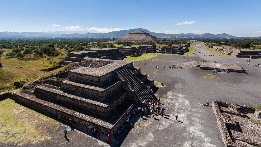 Piramide del Sol en Teotihuacan
