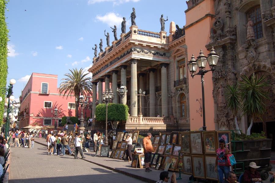 Teatro Juárez en Guanajuato