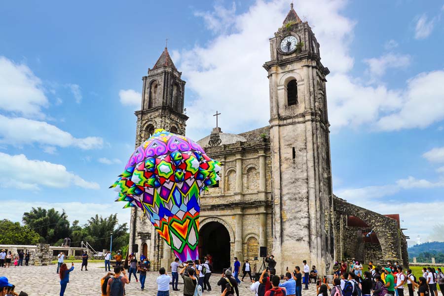 Iglesia De San Miguel Arcángel en Zozocolco Pueblo Mágico de Veracruzs