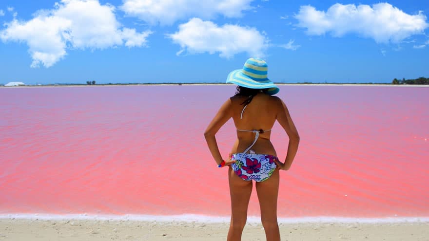 Laguna Rosa, Las Coloradas Yucatán